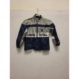 Vintage Mighty Mac Dallas Cowboys NFL Football Jacket Youth Size 7